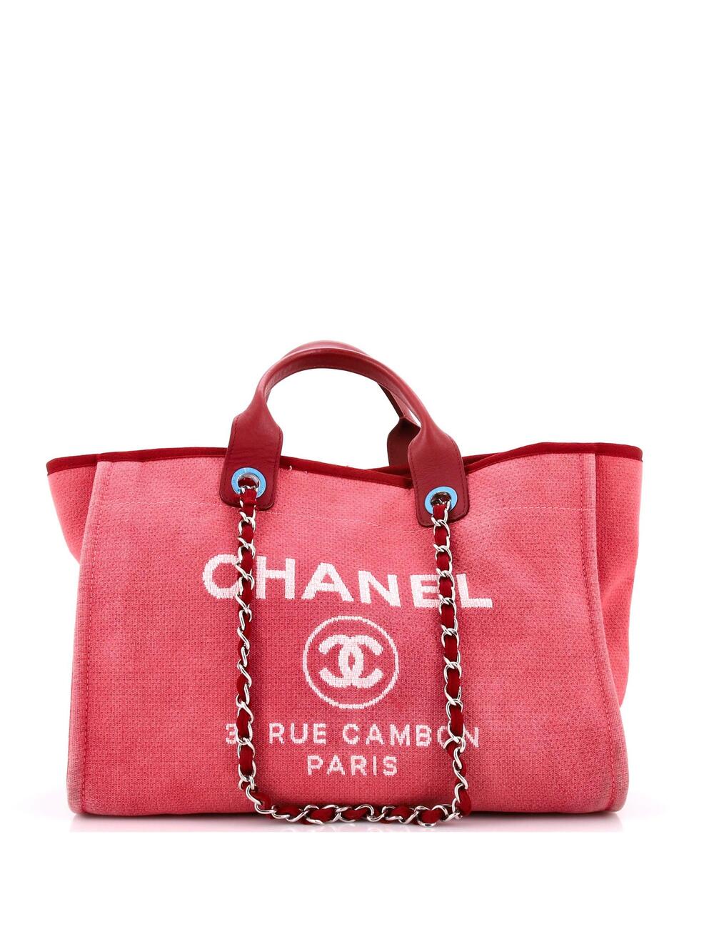 Chanel Deauville Tote Canvas Medium #371140C27B